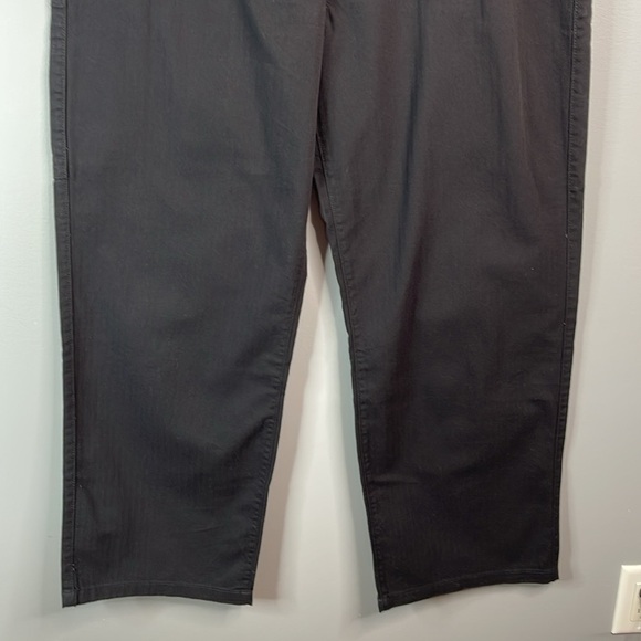 Vans NWT Union Relaxed Carpenter Pants Black Utility Wide Leg High Waist Size 30 - Picture 5 of 12